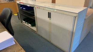 5 x Tambour Cabinets