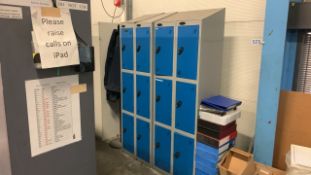 2 x Probe Lockers - 12 Individual Lockers