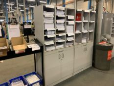 Grey File Storage Cabinet