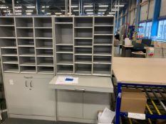 Grey File Storage Cabinet