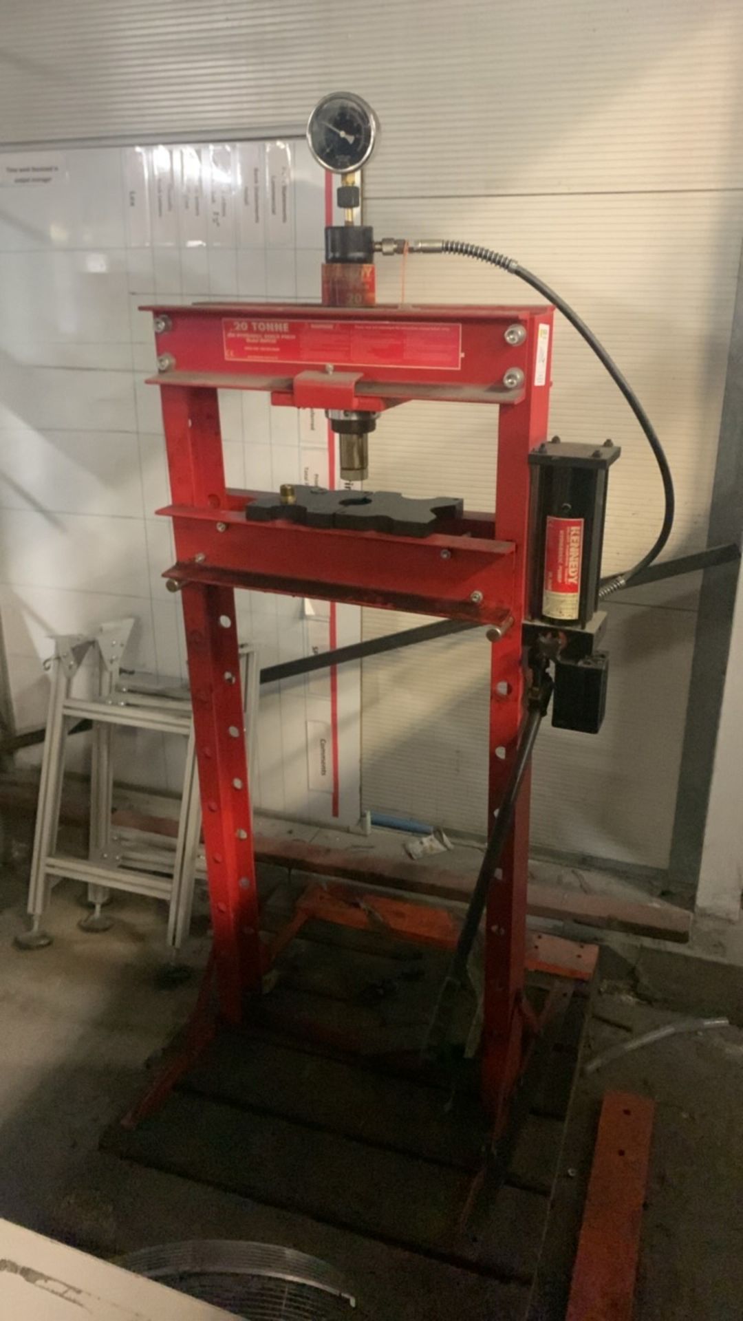 Kennedy 20 Tonne Air Hydraulic Bench Press Model HBP020 - Image 2 of 6