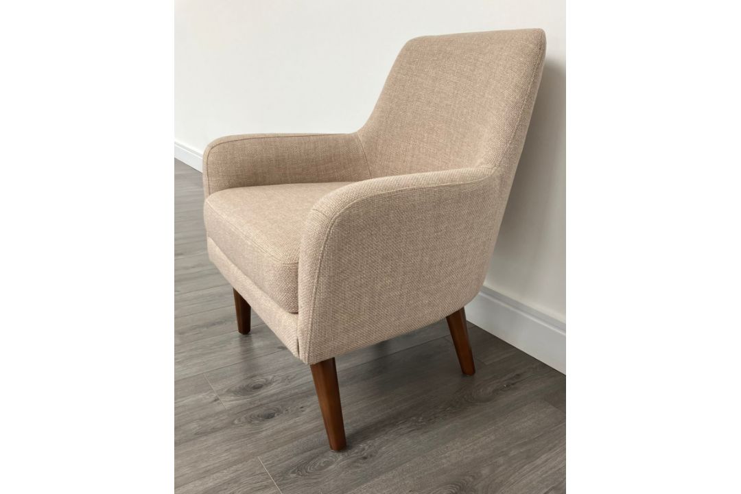 Beige Armchair - Brand New & Unused - RRP £486.66 - Exclusively Designed For Tribe Hotel, Manchester - Image 4 of 4