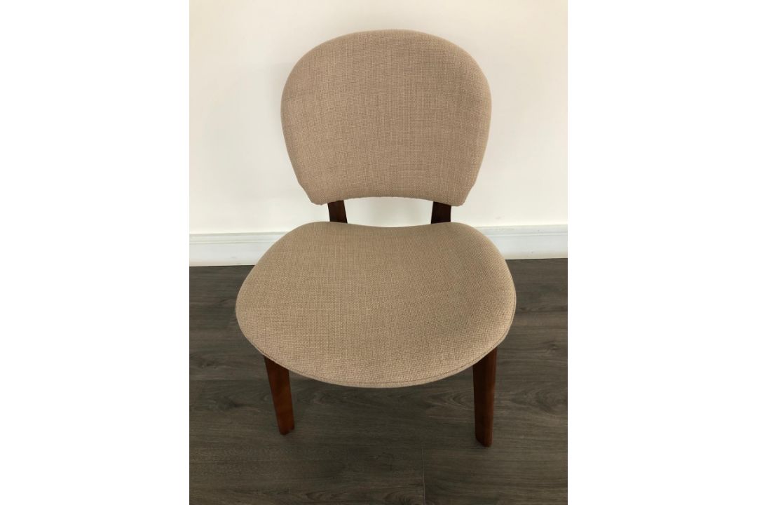 Beige Chair - Brand New & Unused - RRP £390.92 - Designed Exclusively for Tribe Hotel, Manchester - Image 1 of 4