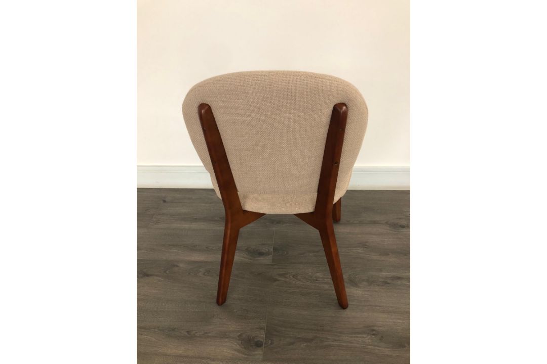 Beige Chair - Brand New & Unused - RRP £390.92 - Designed Exclusively for Tribe Hotel, Manchester - Image 2 of 4