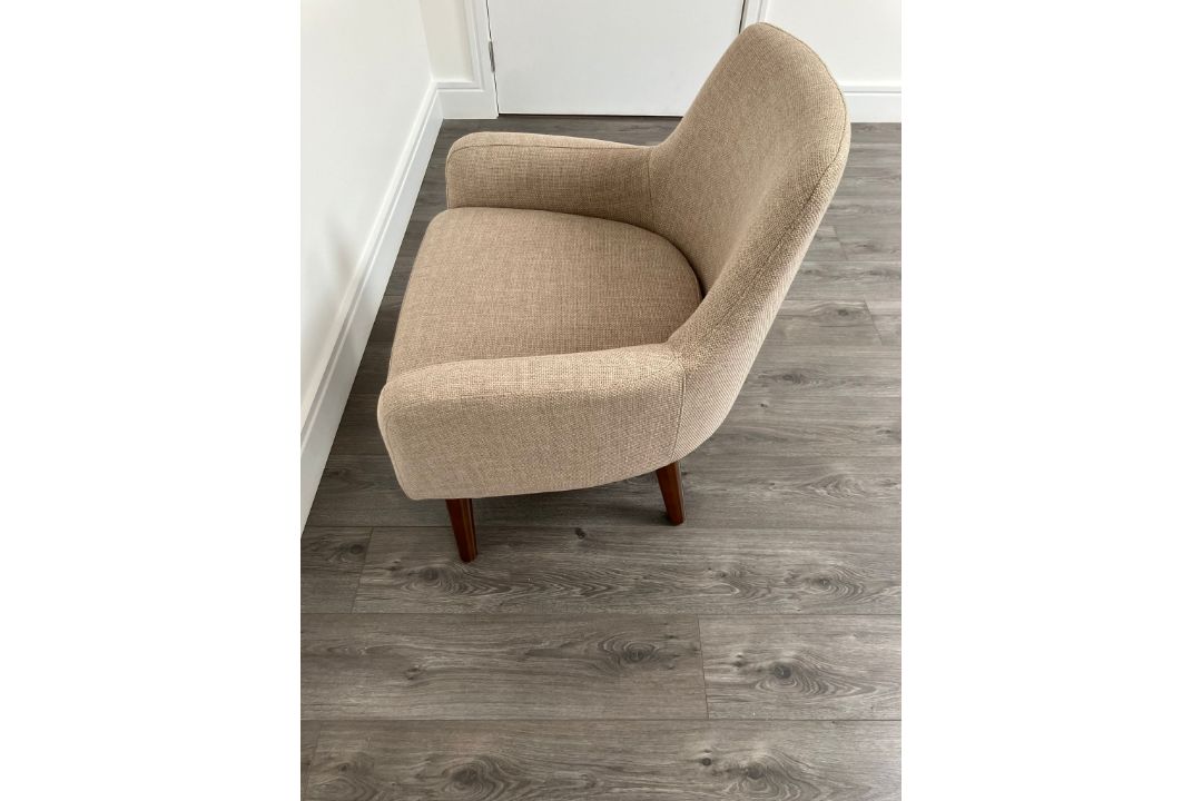 Beige Armchair - Brand New & Unused - RRP £486.66 - Exclusively Designed For Tribe Hotel, Manchester - Image 3 of 4
