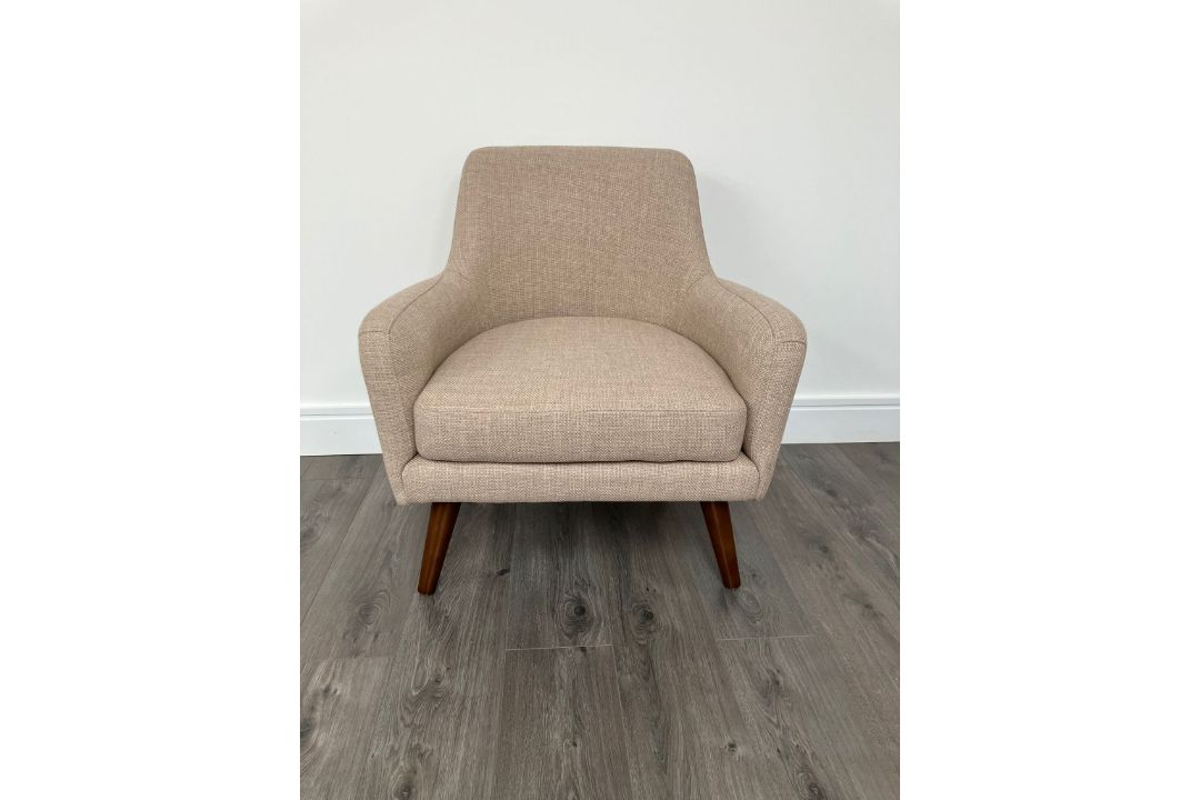 Beige Armchair - Brand New & Unused - RRP £486.66 - Exclusively Designed For Tribe Hotel, Manchester - Image 1 of 4
