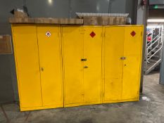 COSHH Cabinets x3