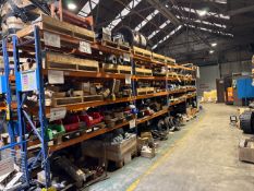 4 Bays of Boltless Pallet Racking