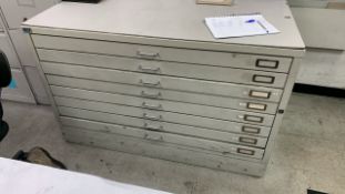 Elite Metal Grey Schematic Cabinet