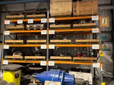 2 Bays of Boltless Pallet Racking