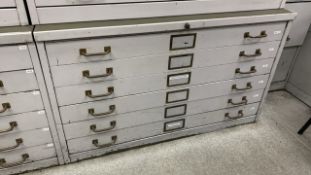 Metal Grey Schematic Cabinet