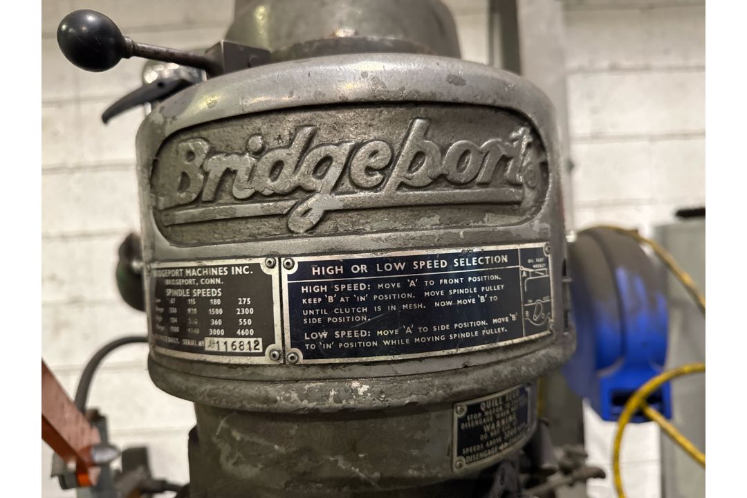 BridgePort Milling Machine - Image 14 of 15