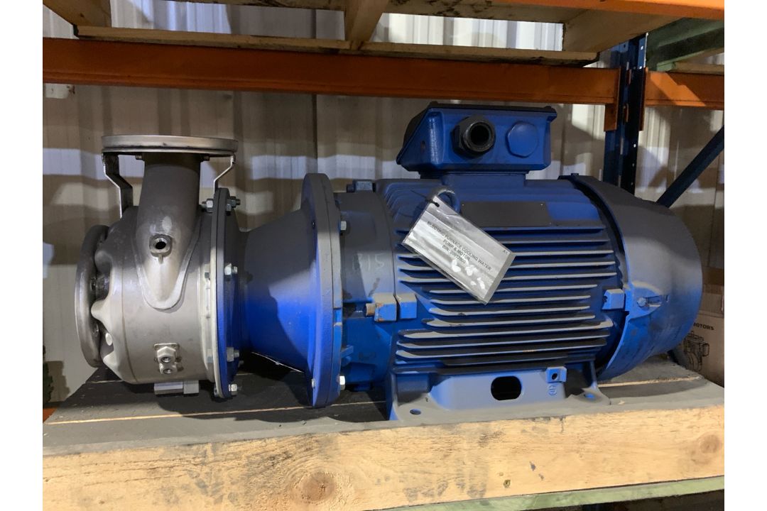 Electric Furnace Water Pump And Motor - Image 1 of 4