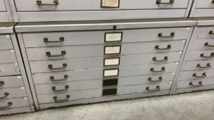 Metal Grey Schematic Cabinet