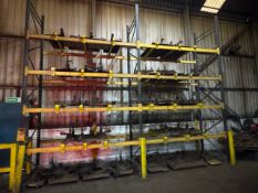 2 Bays of Metal Racking