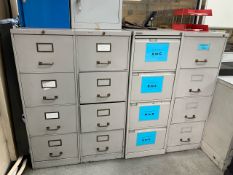 Assorted Filing Cabinets x5