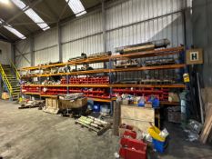 4 Bays of Boltless Pallet Racking