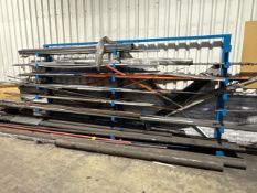 Metal Storage Rack and Tubes