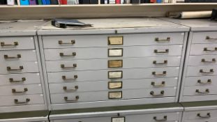 Metal Grey Schematic Cabinet