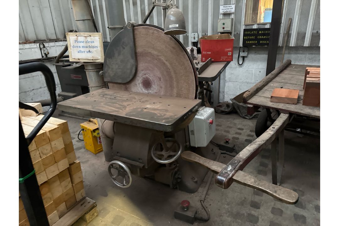 Wadkin JTA643 Disc and Bobbin Sander - Image 9 of 13