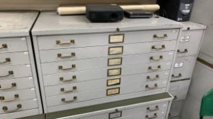 Metal Grey Schematic Cabinet