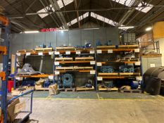3 Bays of Boltless Pallet Racking