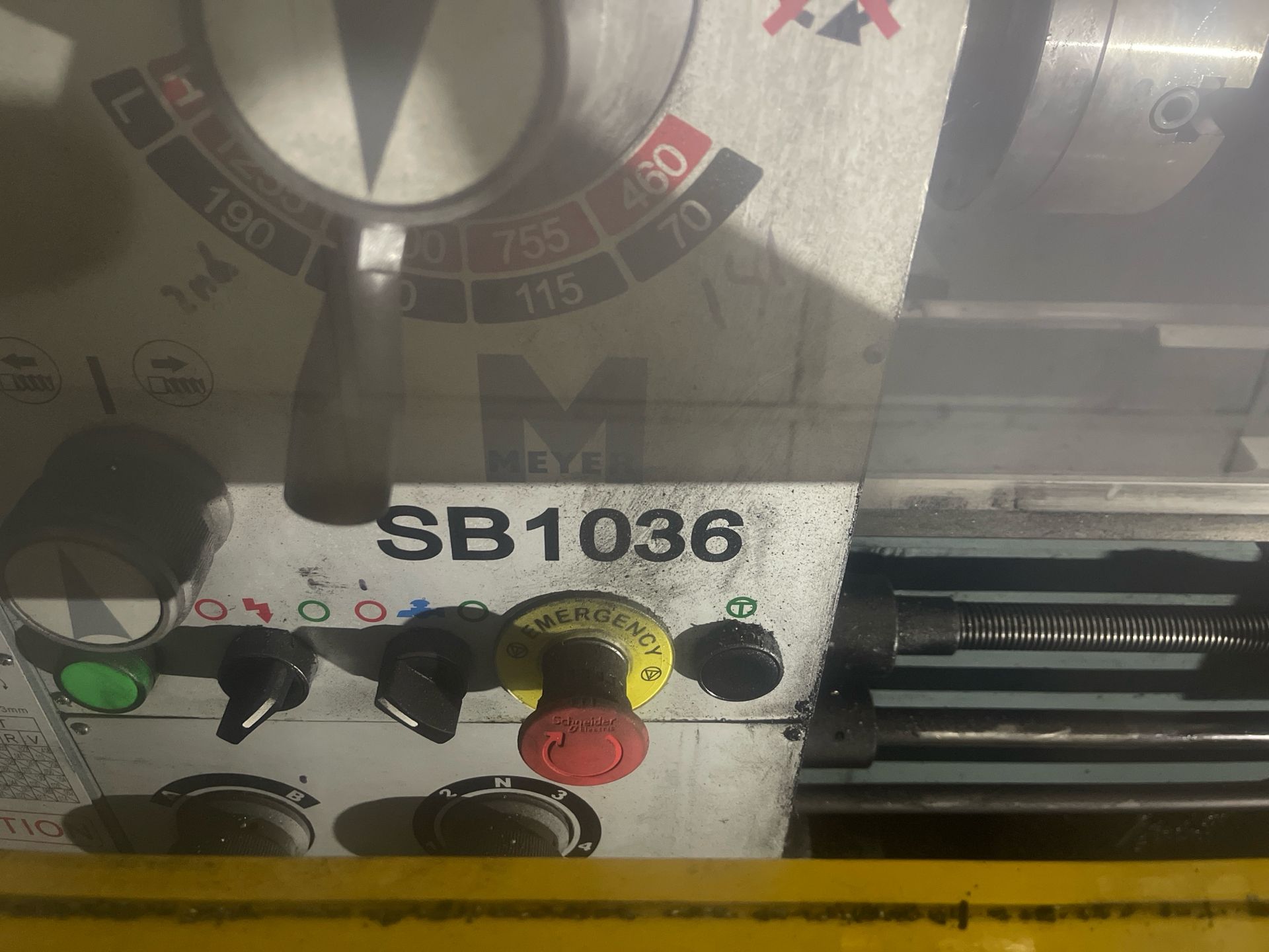 Meyer SB1036 Precision Centre Lathe - Image 2 of 12