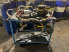 Piusi 110v Oil Pump & Trolley