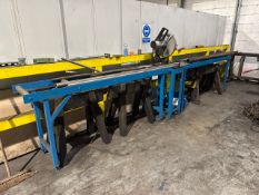 Steel Rolling Table and Circular Saw