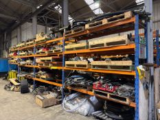 4 Bays of Boltless Pallet Racking