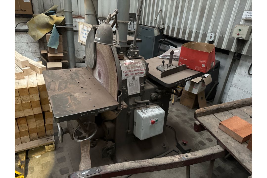 Wadkin JTA643 Disc and Bobbin Sander - Image 1 of 13