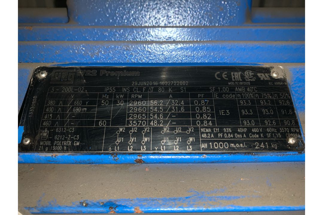 Electric Furnace Water Pump And Motor - Image 2 of 4