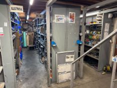 12 Bays of Metal Shelving