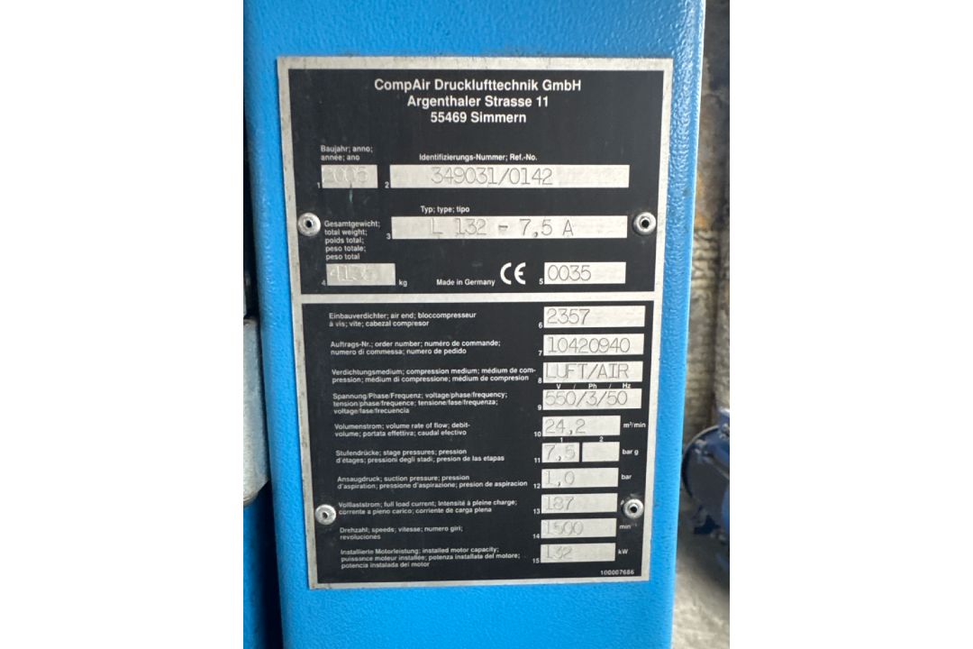 CompAirL132 Compressor - Image 13 of 15