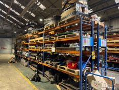 4 Bays of Boltless Pallet Racking