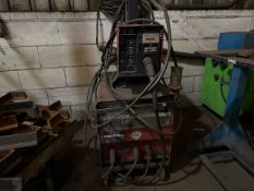 Lincoln Electric LN-742 Wire Feeder and Cv-400 MIG Welder