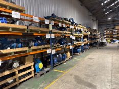 8 Bays of Boltless Pallet Racking