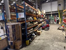 4 Bays of Boltless Pallet Racking