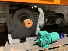Crane Main Hoist Motor And Gearbox
