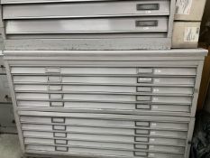 Metal Grey Schematic Cabinet