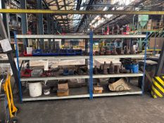 2 Bay of Metal Shelving