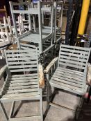 *NO RESERVE* Rustic Wooden Stools x6