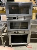 2 x Tom Chandley TC3 Convection Ovens On Stand
