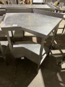 *NO RESERVE* S/S Angled Table