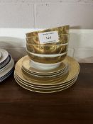 *NO RESERVE* Gold Rimmed Crockery