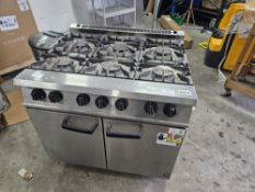 *NO RESERVE* Falcon Dominator 6 Burner Gas Oven