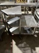 *NO RESERVE* S/S Angled Table