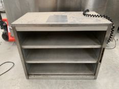 *NO RESERVE* Grundy Stainless Steel Hot Cupboard