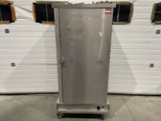 *NO RESERVE* Stainless Steel 5 Tray Mobile Hot Cupboard