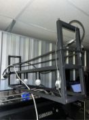 * NO RESERVE *Long Shelf With 4 Light Bulbs